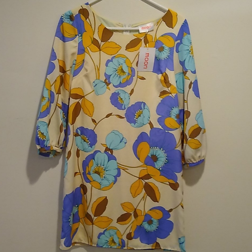 3/20 Floral Dress by MOON
